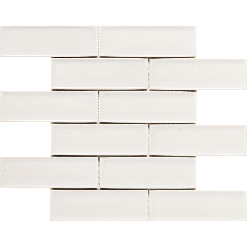 BEYAZ 2×6 BEVELLED BRICK FİLELİ SERAMİK